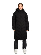Ziener Winter Coat Telse-Z (waterproof, windproof, removable sleeves) 2025 black ladies